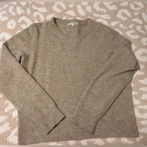 Reformation Recycled Cashmere Crewneck Sweater